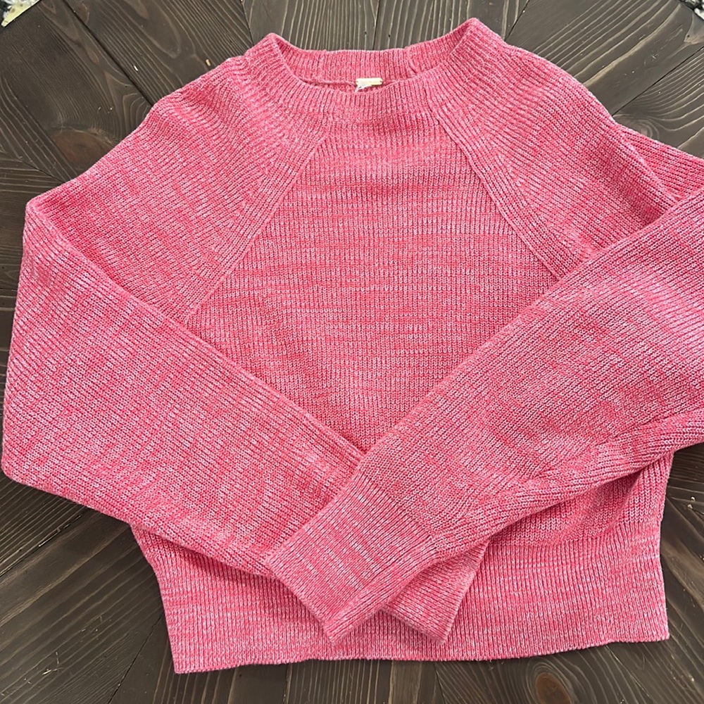 Free People cropped sweater, small